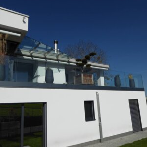Balkonverglasung