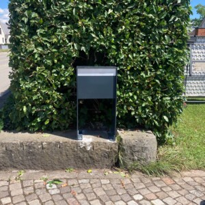 Briefkasten anpassen und wieder montieren