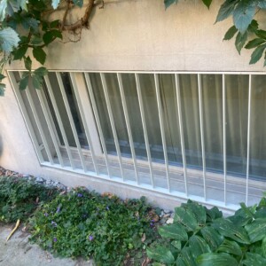 Fenstergitter aus Flachstahl