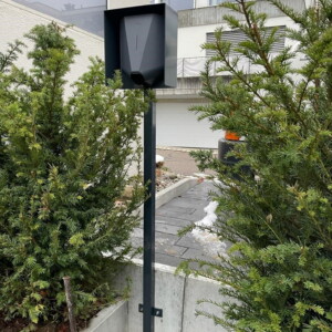 Aussen-Standfuss für Auto-Ladestation