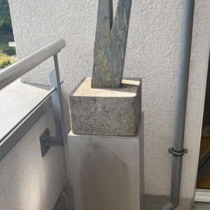 Blechsockel für Kunstwerk